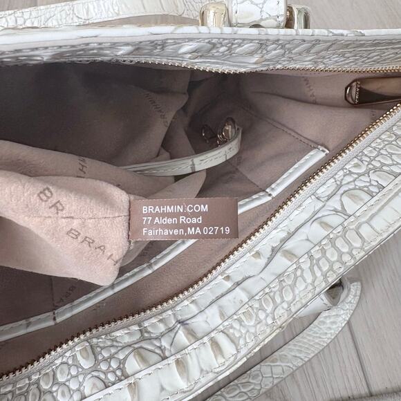 Brahmin Medium Bowie Natural Dixon - Picture 12 of 16